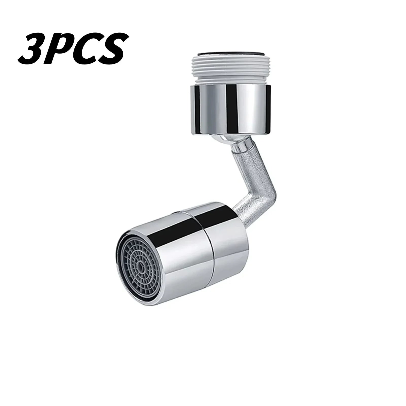 720 Degree Universal Faucet Washbasin Faucet Extension Adapter Aerator Splash Proof Rotating Water Saving ABS Plastic Faucet - Daisan Mart