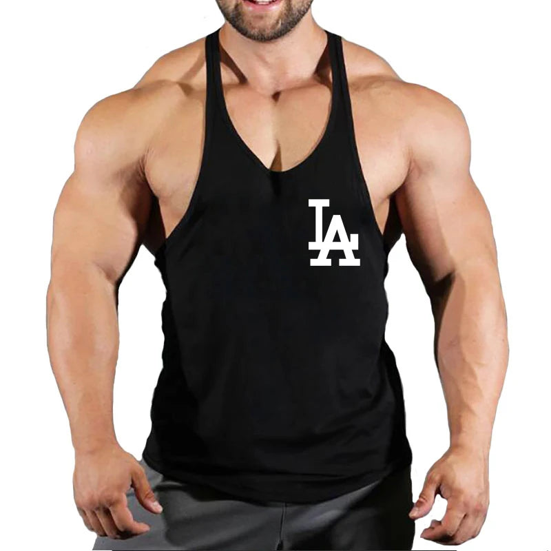 Men's Active Summer Sleeveless Gym Sports T-Shirt