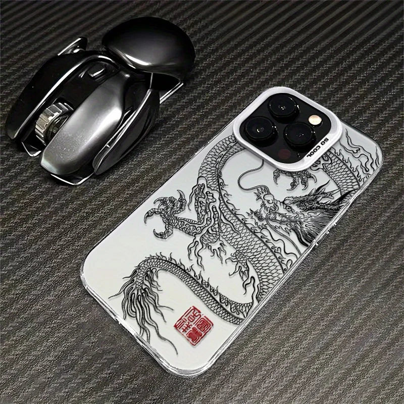 Ốp Lưng Nam XR Đen Mờ Dòng iPhone 16/15/14/13 Pro