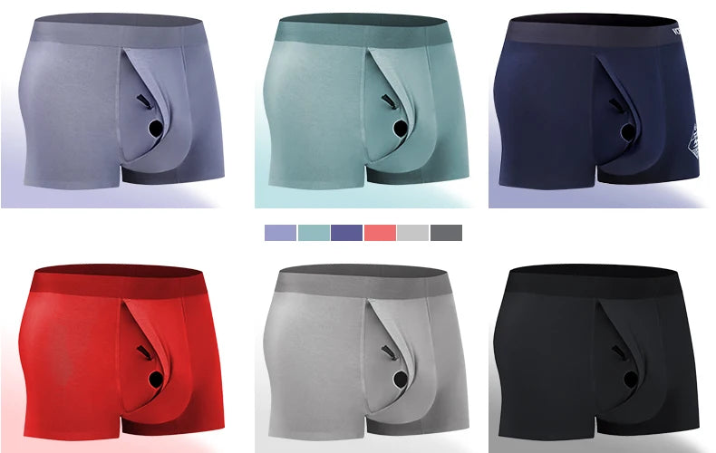 Men's Breathable Pouch Underwear Supports Phimosis Treatment