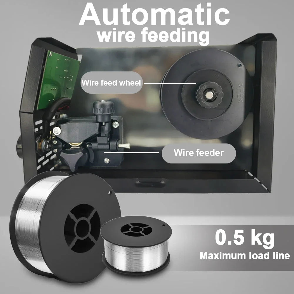 3in1 MIG TIG ARC Welding Machine 330A Automatic LED Screen