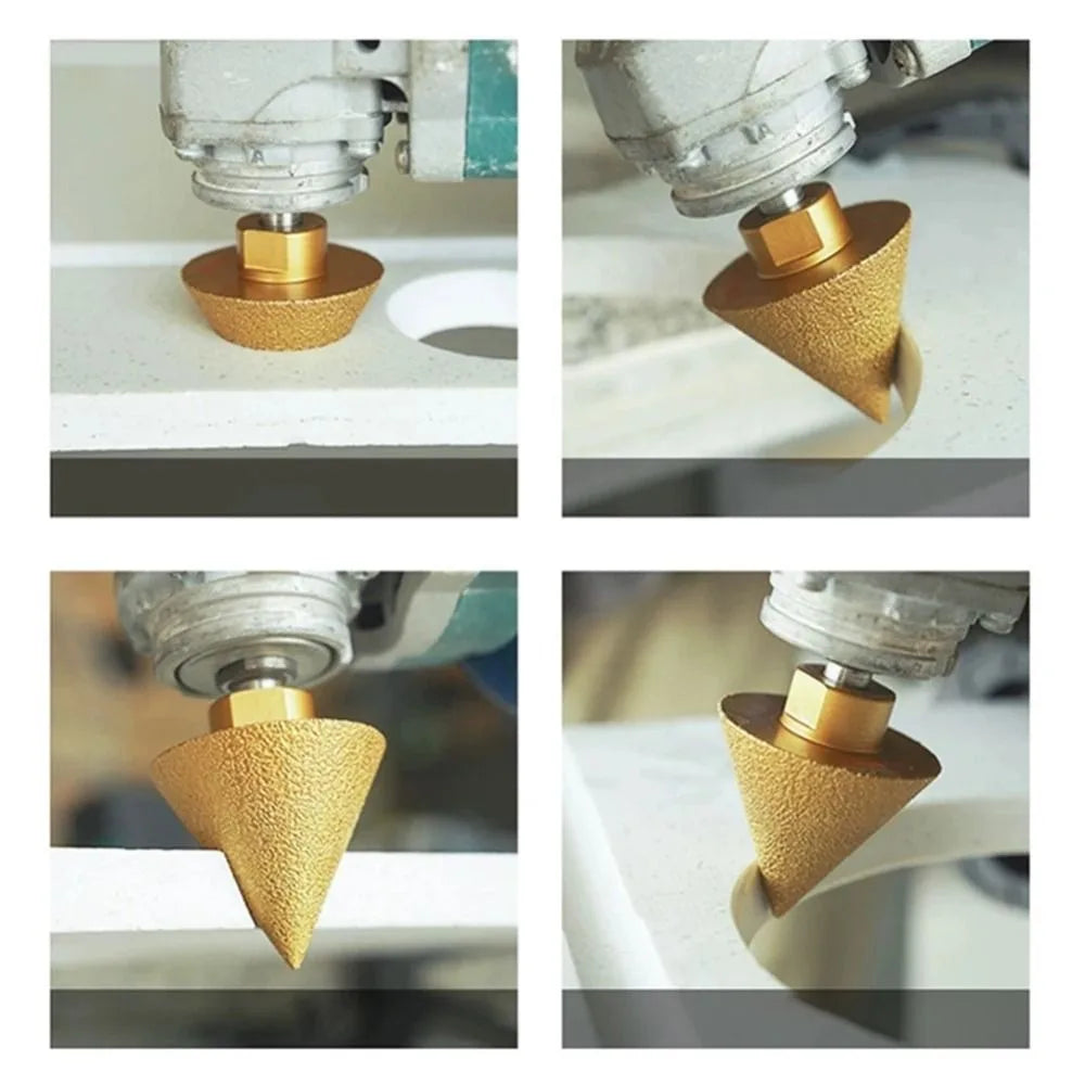 M14 Diamond Polished Cone Drill Bit 38/50mm