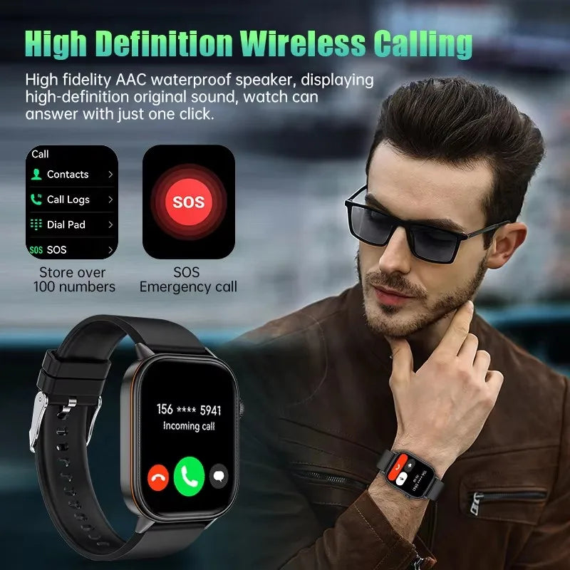 Multi-function AMOLED IP67 Smart Watch for Men and Women