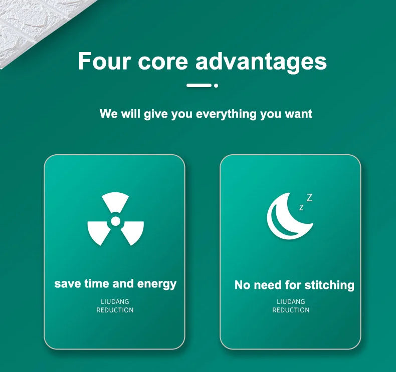 Giấy Dán Tường 3D Chống Thấm Gạch 70cm*10m Nội Thất