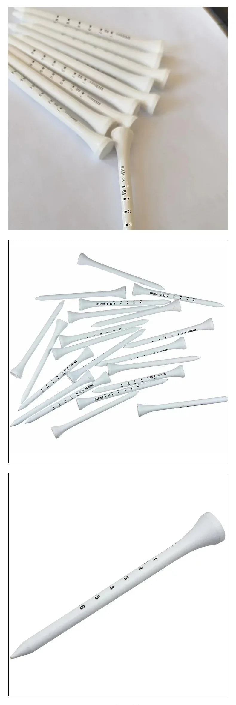 Set of 50 PGM Durable Wooden Golf Chairs - Stability &amp; Increased Accuracy