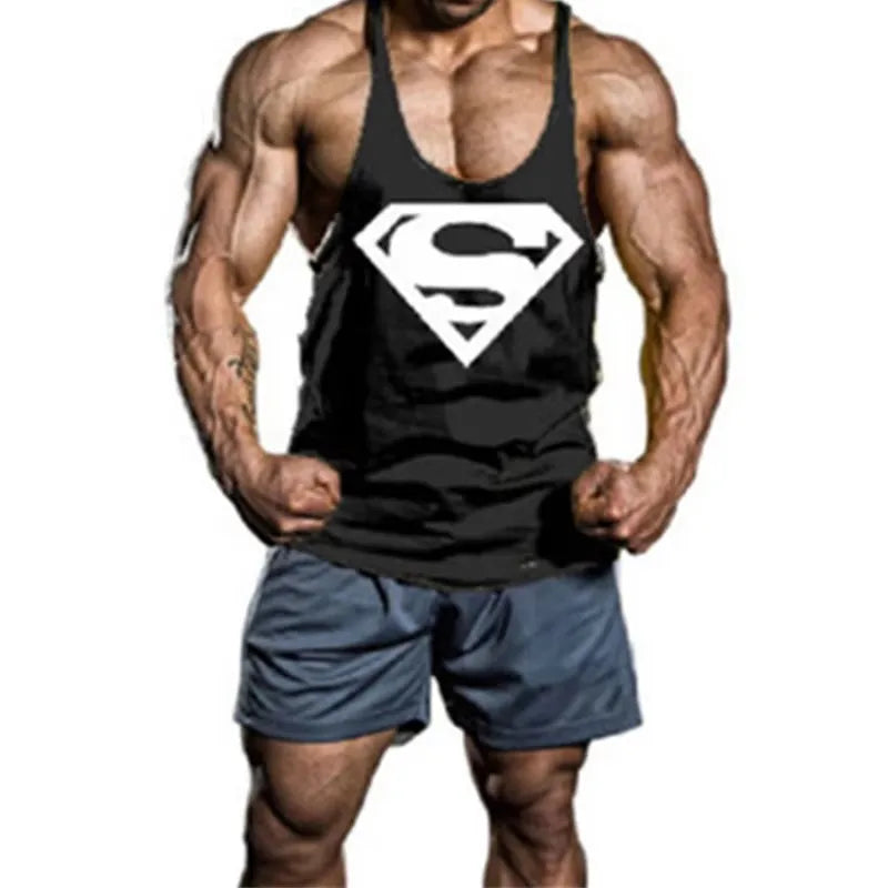 Áo Tank Nam Tập Gym Thể Thao In Họa Tiết Thời Trang - Daisan Mart