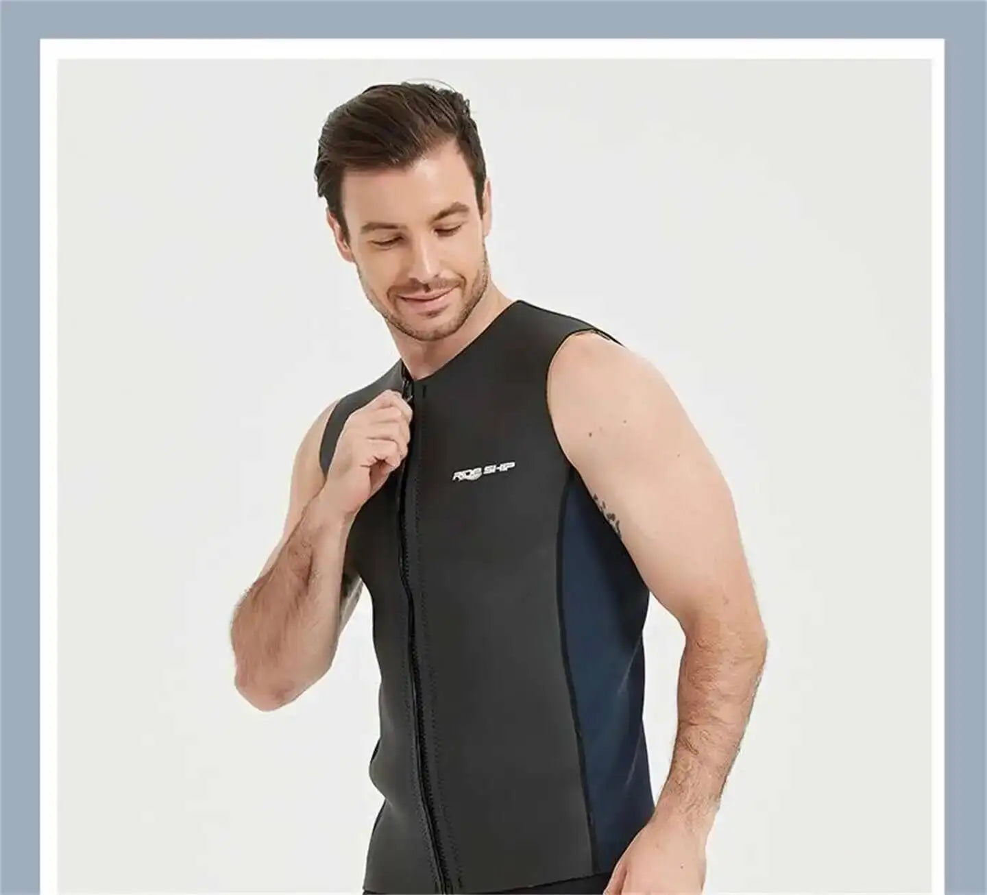 Áo Lặn Không Tay 3mm - Bơi Lội & Lướt Sóng