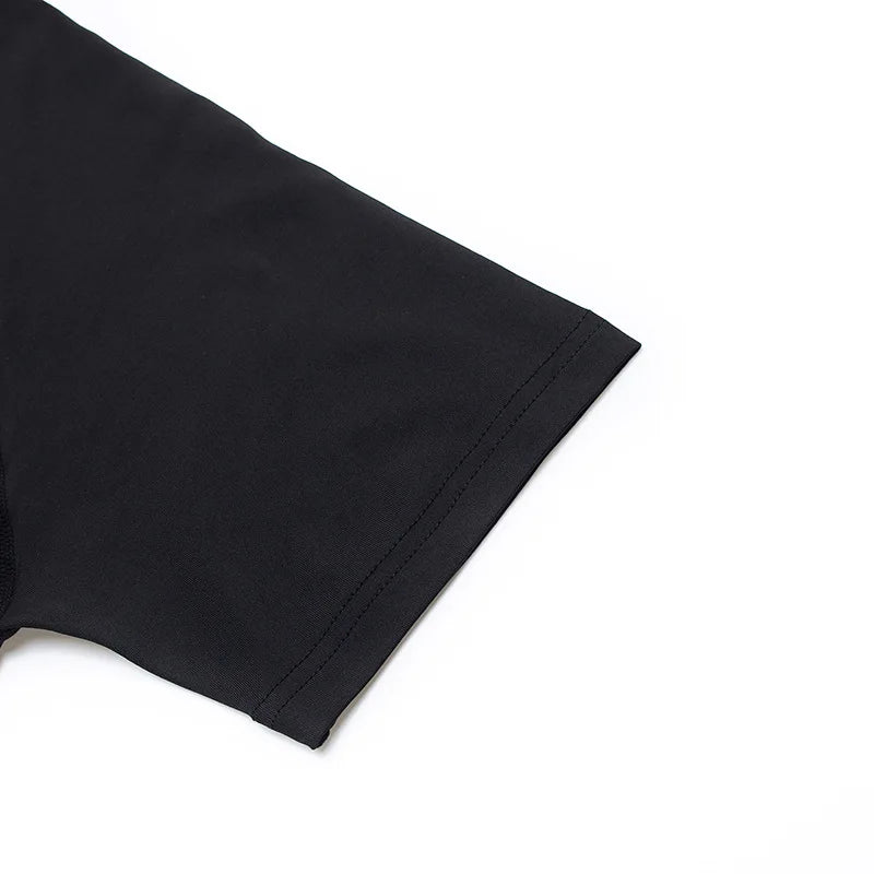 Men's Quick Dry Bodycon Sports Shirt for Summer Gym