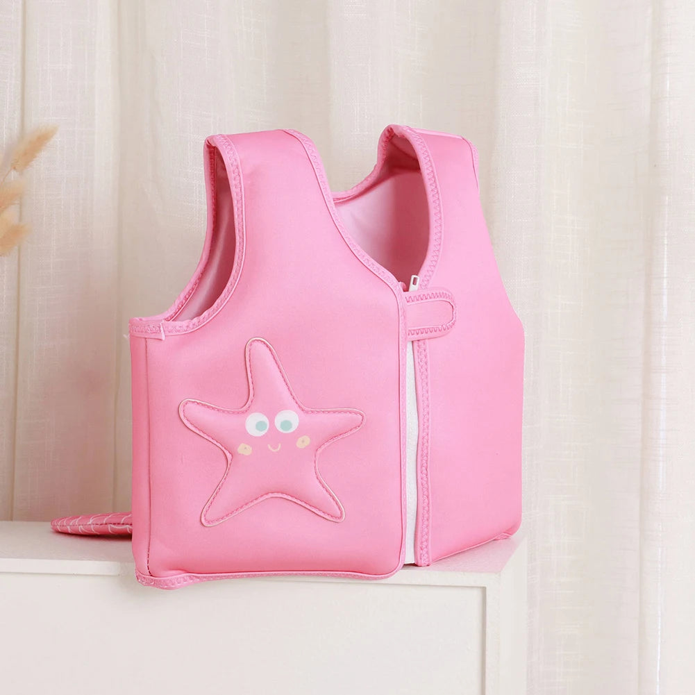 Áo Phao Trẻ Em Thiết Kế 3D Dễ Thương Bơi An Toàn