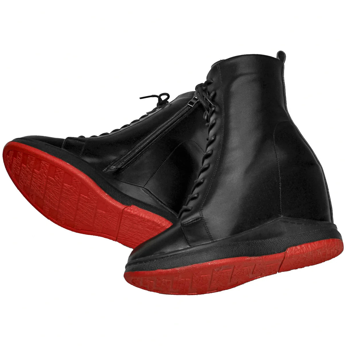 Giày Bốt Nữ Da Thật Cao Gót Đế Xuồng Mùa Đông