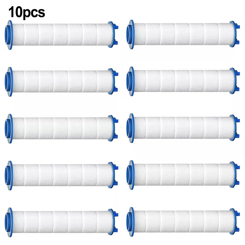 Set of 10 PP Cotton Spiral Turbo Shower Water Filter Cores
