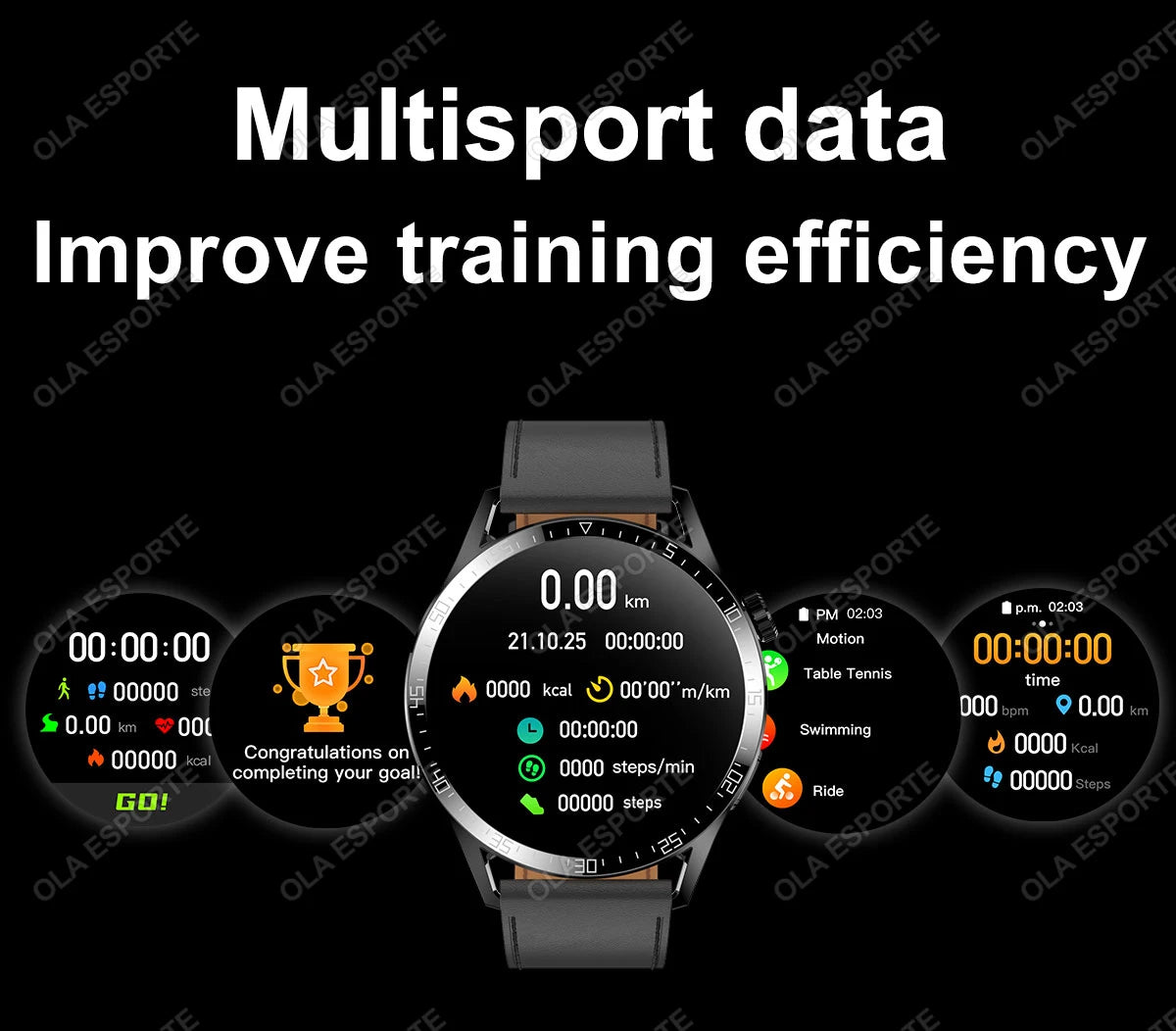 Đồng hồ thông minh 5 Pro 2025, màn HD, GPS, NFC, IP68