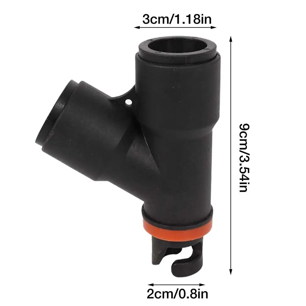 Double Inlet Valve Adapter Compressor Paddle Board Pump Adapter Adapter For Multi-person Air Pump Accessories