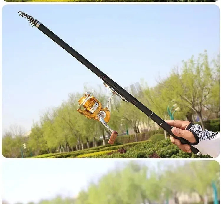 Multi-function Travel Fishing Rod 2.7-6.3M