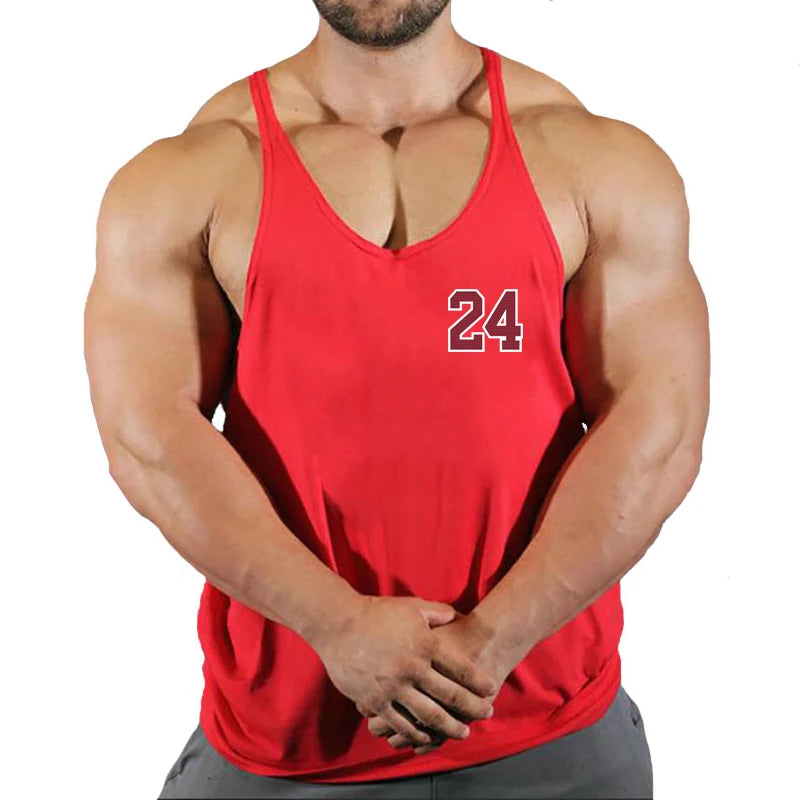 Men's Active Summer Sleeveless Gym Sports T-Shirt
