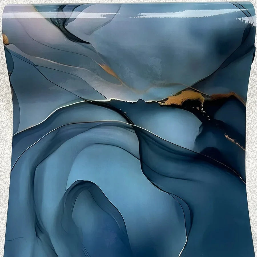 PVC Self-Adhesive Stone Pattern Wallpaper for Kitchen Decoration