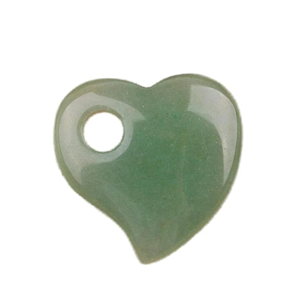 30MM Heart Shaped Quartz Healing Pendant
