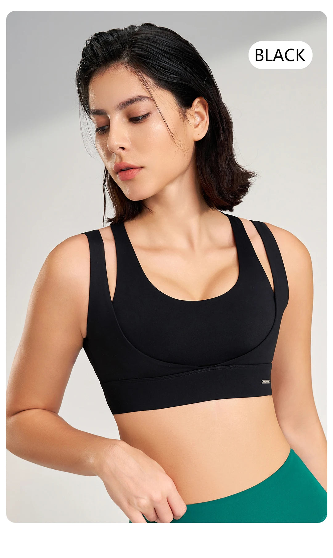 Sexy High Quality Elastic Sportswear Women's Workout Shirt