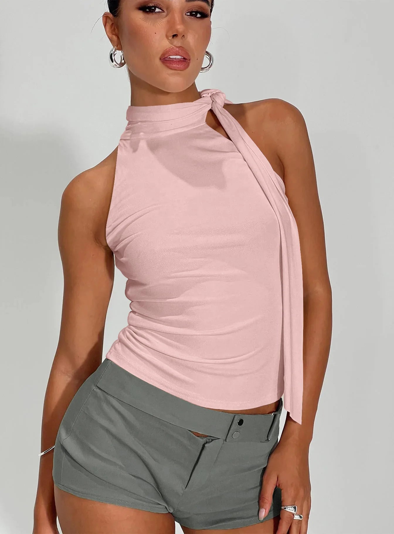 Sexy Fairyshely Off-the-Shoulder Bow Croptop 2025