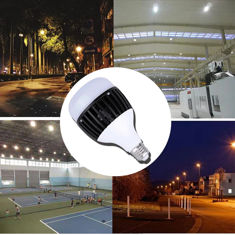 Super Bright E27 High Power LED Bulb 50-150W