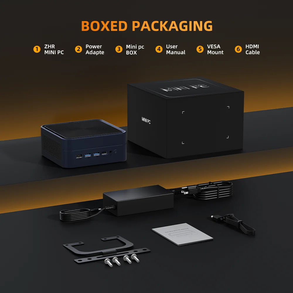 Mini PC AMD Ryzen 7, DDR5, SSD NVMe, WiFi6, 4K HDMI - Daisan Mart