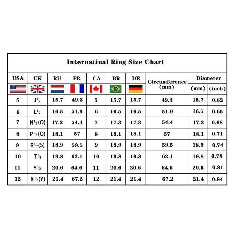 High-end Square Gold Ring with Stones, European and American Style