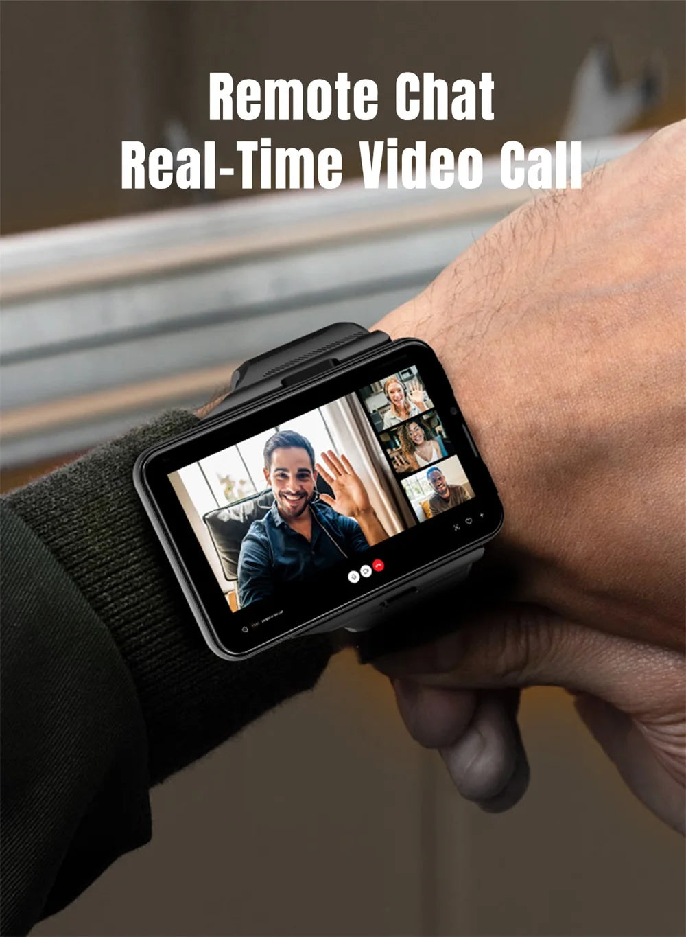 Đồng Hồ Thông Minh 4G Android 11, Camera Kép, GPS