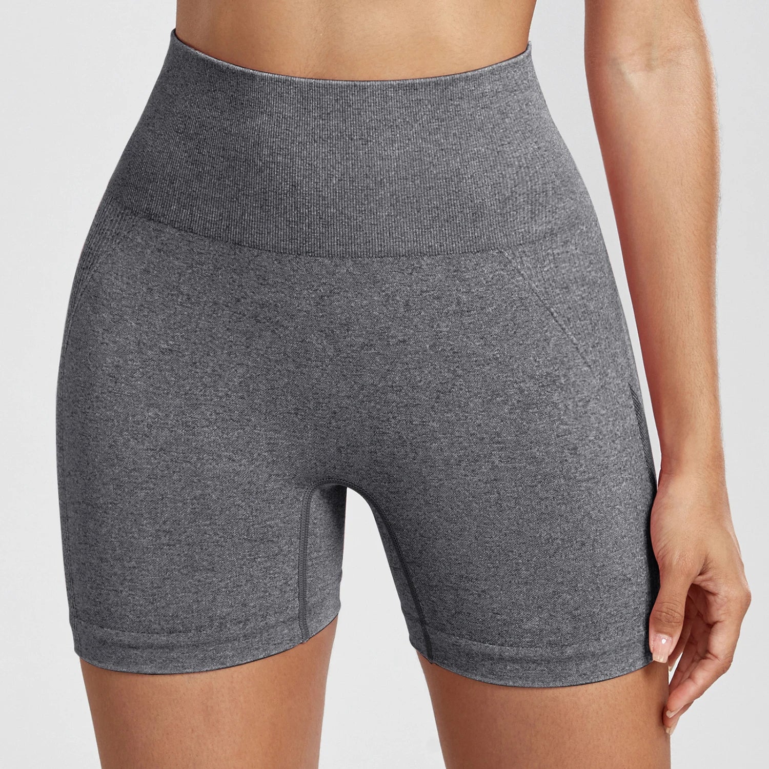 Sexy High Waisted Women's Gym Shorts Summer Sports