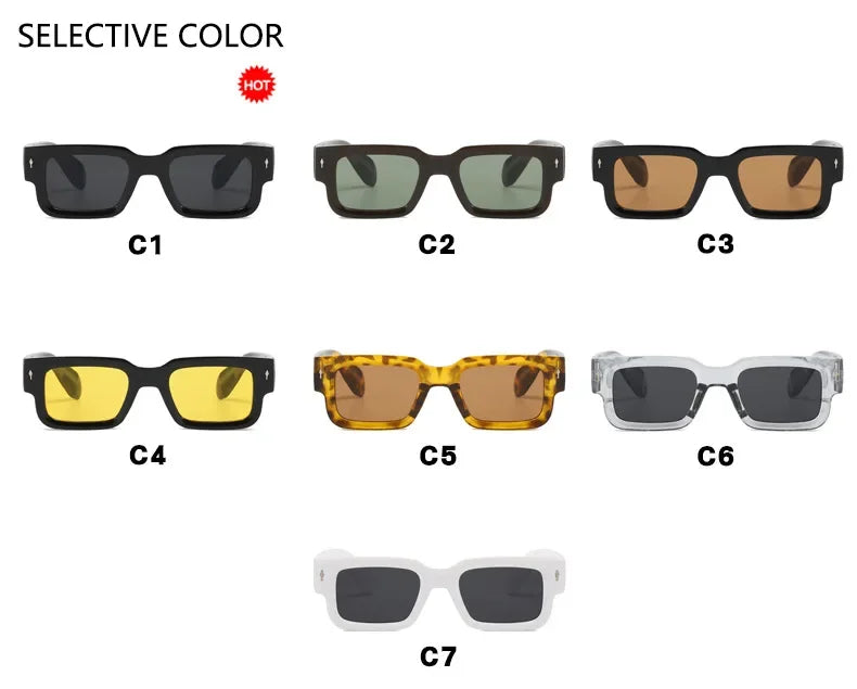 Arrow UV400 Luxury Unisex Classic Square Sunglasses