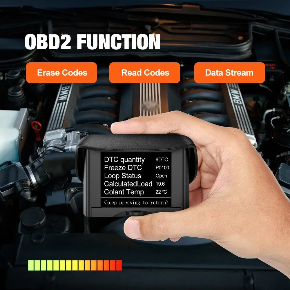 ANCEL A202 On-board Computer Car Digital Computer Display Speed Fuel Consumption Temperature Gauge OBD2 Automobile Scanner - Daisan Mart