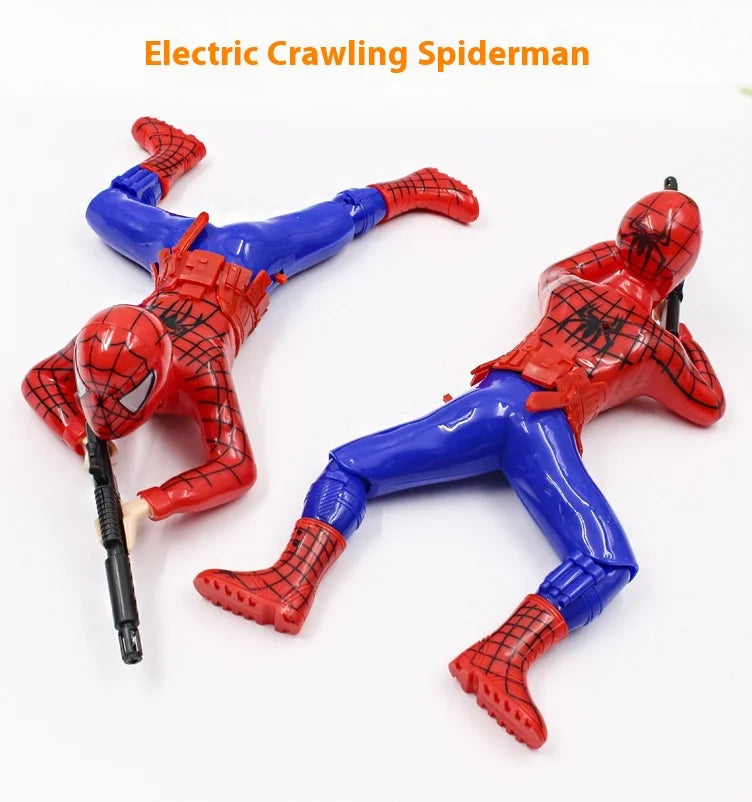 Glowing Crawling Super Hero Toys for Kids