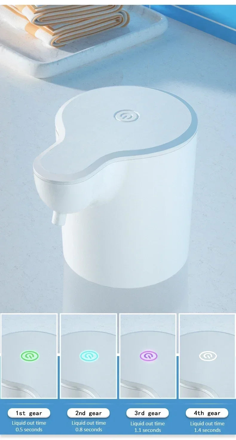 Automatic Soap Dispenser Soap Foam Dispenser Smart Sensor Soap Dispenser Contactless USB Charging 350ml Hand Sanitizer Machine