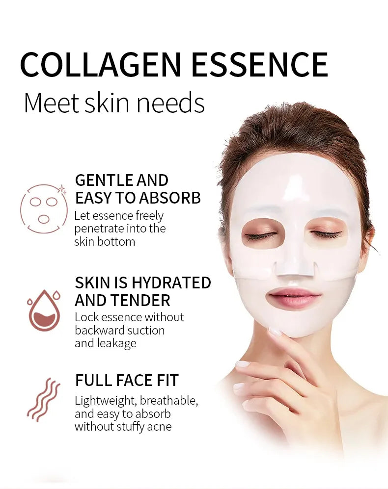 Collagen Mask Deeply Moisturizes, Tightens Pores