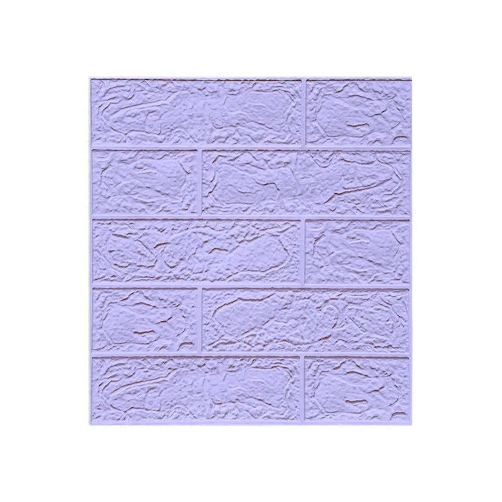 Giấy Dán Tường 3D Giả Gạch Chống Thấm Tự Dán