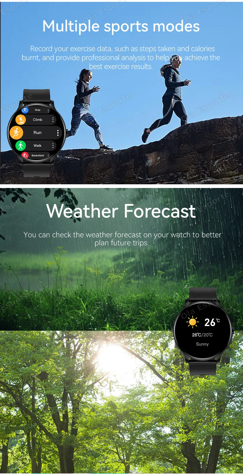 2025 Smart Watch Full Touch Waterproof