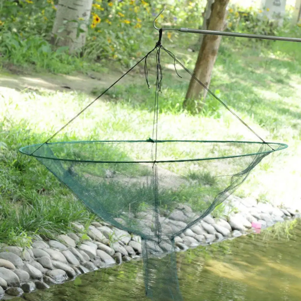 Convenient Multi-Purpose Folding Fishing Net for Shrimp, Crab, Fish
