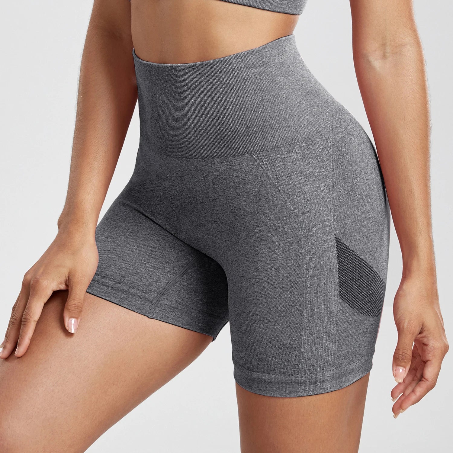 Sexy High Waisted Women's Gym Shorts Summer Sports