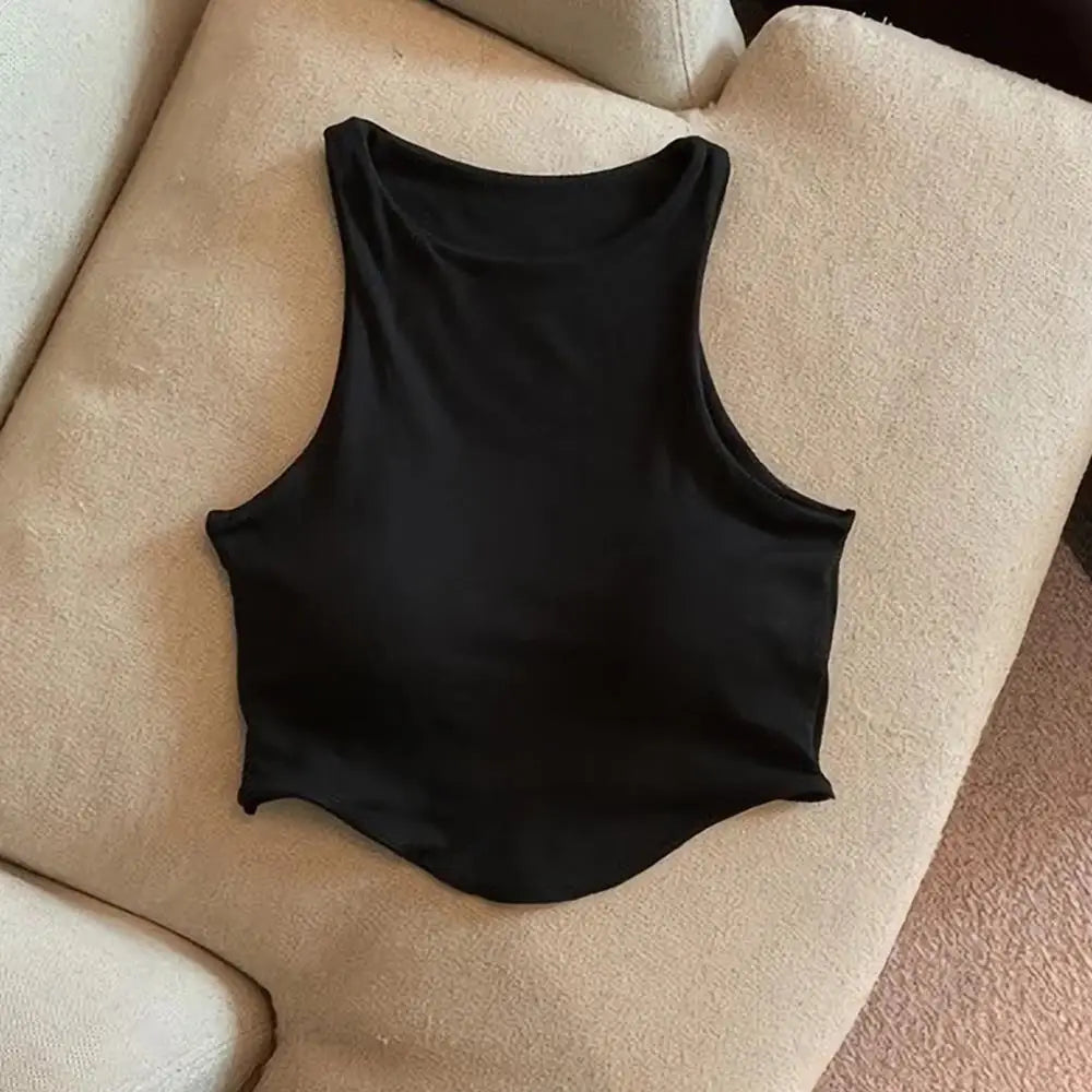 Áo tập yoga nữ dáng rộng, croptop bra liền tiện lợi - Daisan Mart