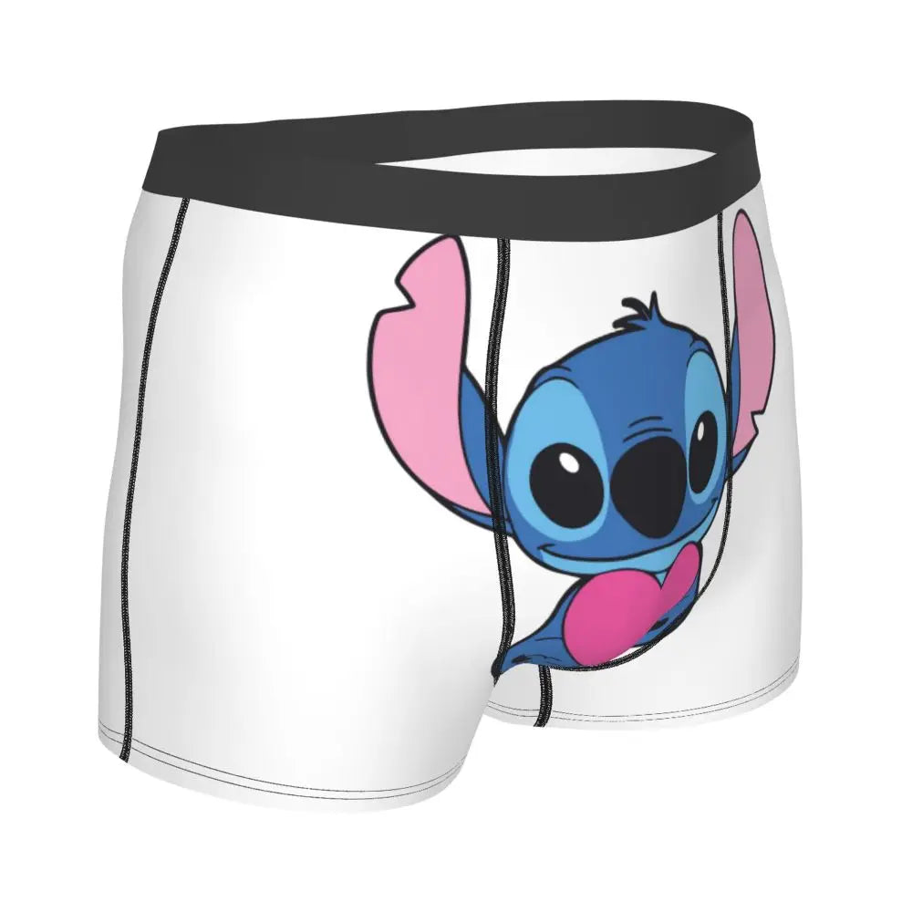 Quần Sịp Nam Lilo Stitch Thoải Mái Phong Cách Anime