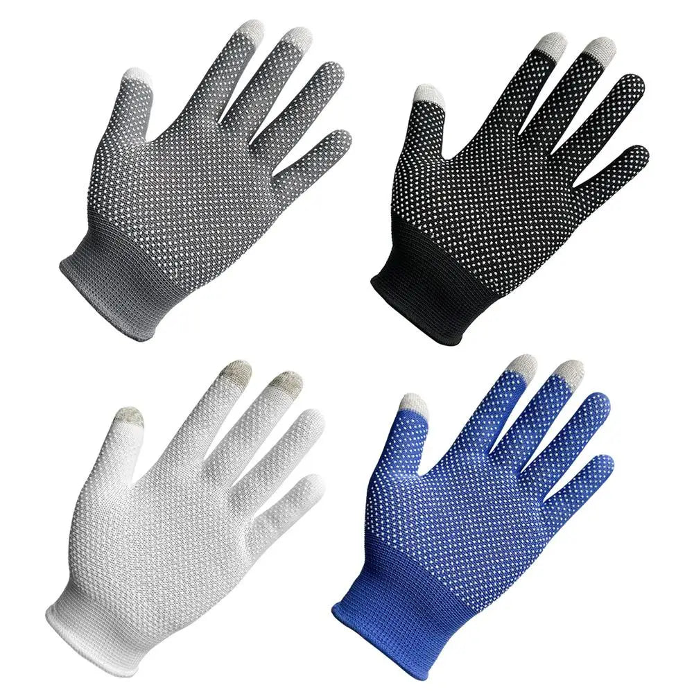 Unisex Anti Slip Touch Screen Gloves Breathable Sweatproof Knit Thermal Gloves for Phone Games Touch Sensitive Gaming Gloves