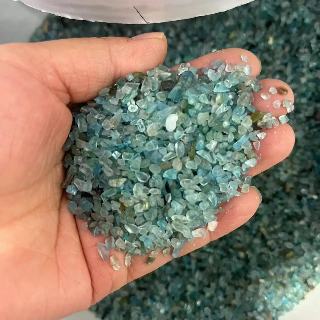 Natural Rose Quartz Stone - Decoration &amp; Healing