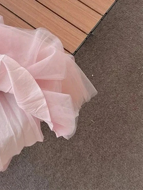Cute Tutu Birthday Party Princess Dress for Girls