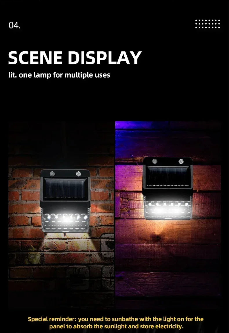 Đèn LED Năng Lượng Mặt Trời Cảm Biến Chuyển Động