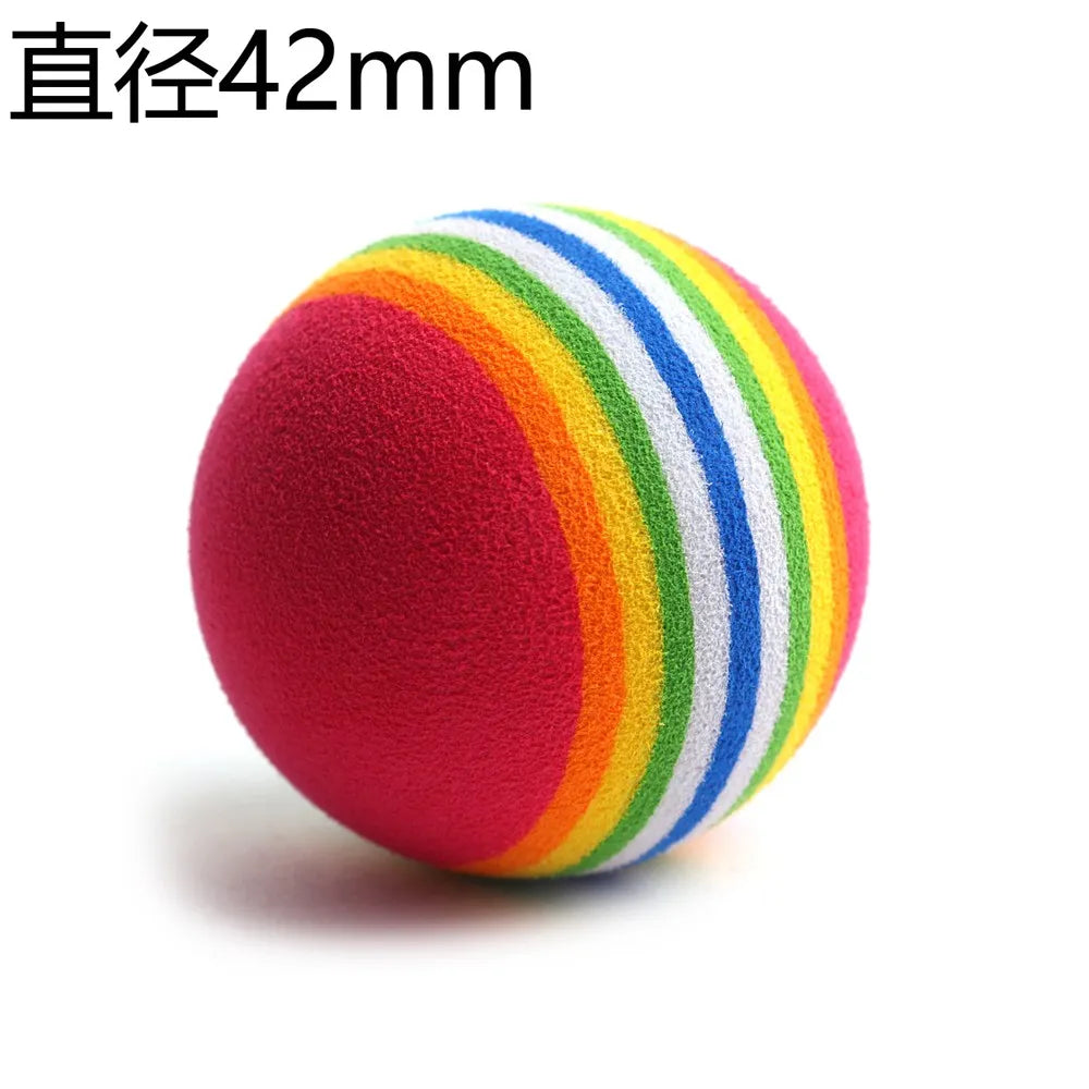 Soft Foam Golf Balls 10 Multi-Color Practice Balls