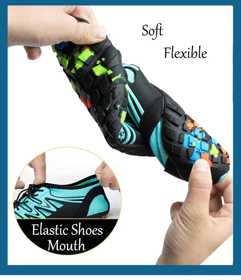 Unisex Water Shoes Quick-Dry Aqua Shoes Drainage Wading Shoes Beach Sports Swim Sandals Yoga Barefoot Diving Surfing Sneakers