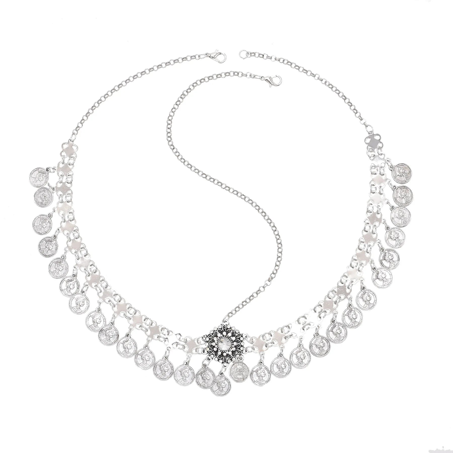 Bohemian Vintage Rhinestone Headband Women's Hair Accessories