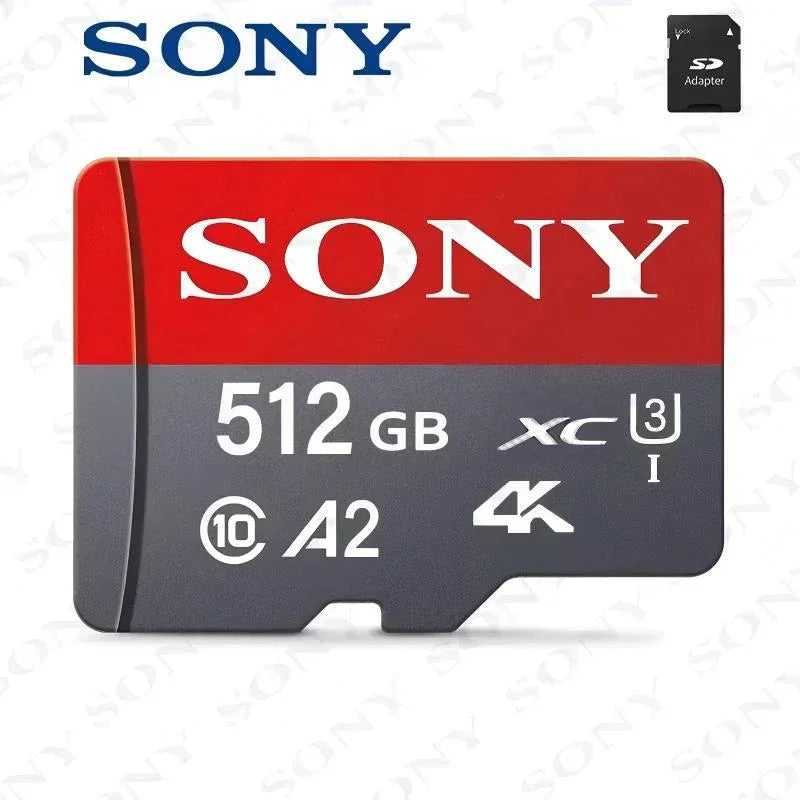 Sony 1TB-64GB Micro SD Memory Card Class 10 Speed