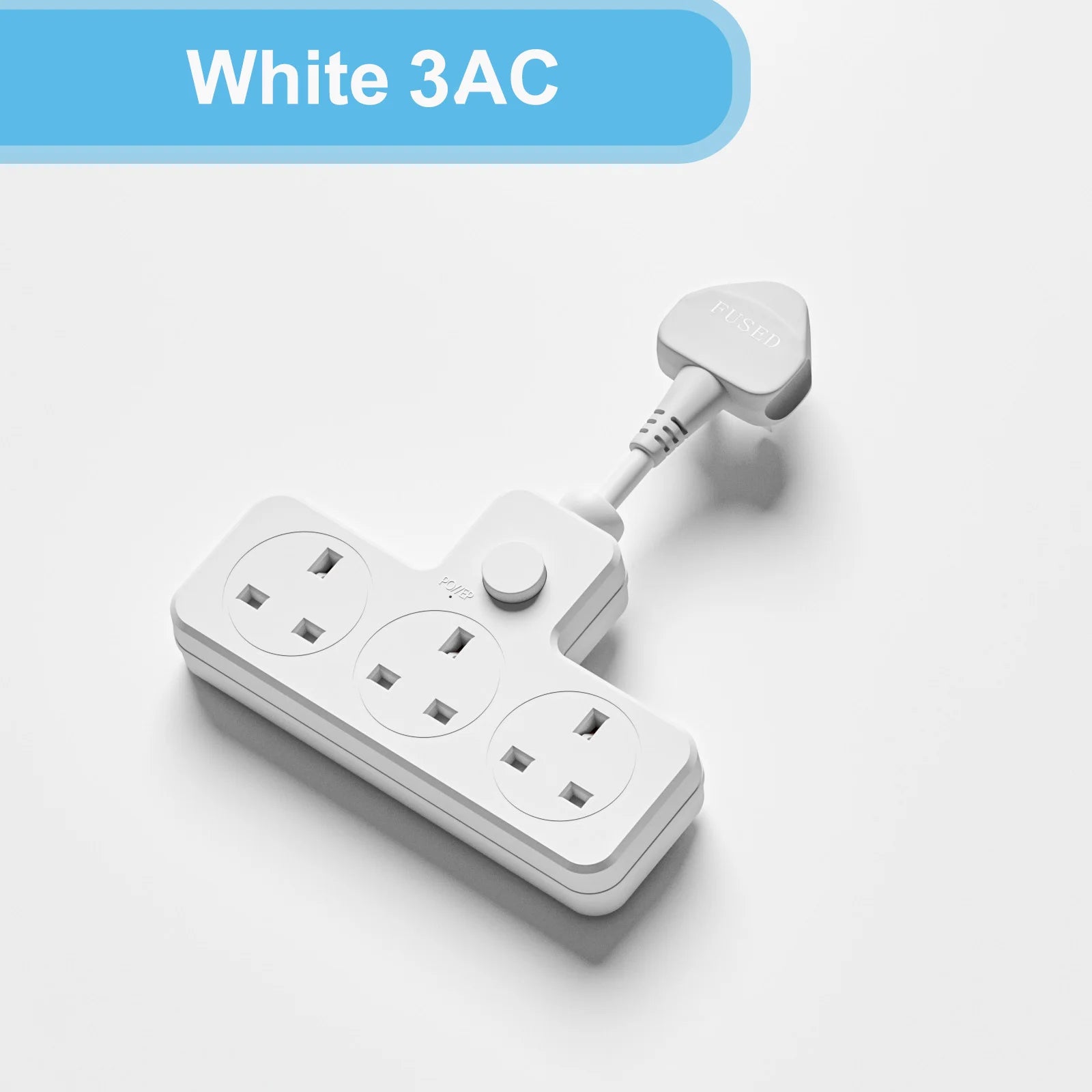 Ổ Cắm Điện Đa Năng UK 13A 3120W Kèm USB Du Lịch Văn Phòng