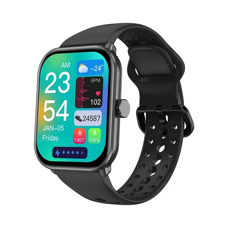 Đồng hồ thông minh 2025 AMOLED GPS cho IOS Huawei Xiaomi