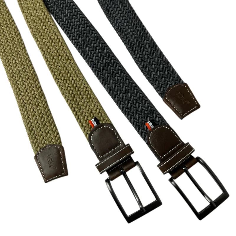 Multi-purpose fashion elastic fabric belt for men and women